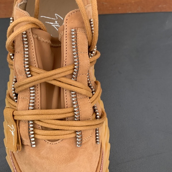 Giuseppe Zanotti brown men’s sneakers - Picture 6 of 8